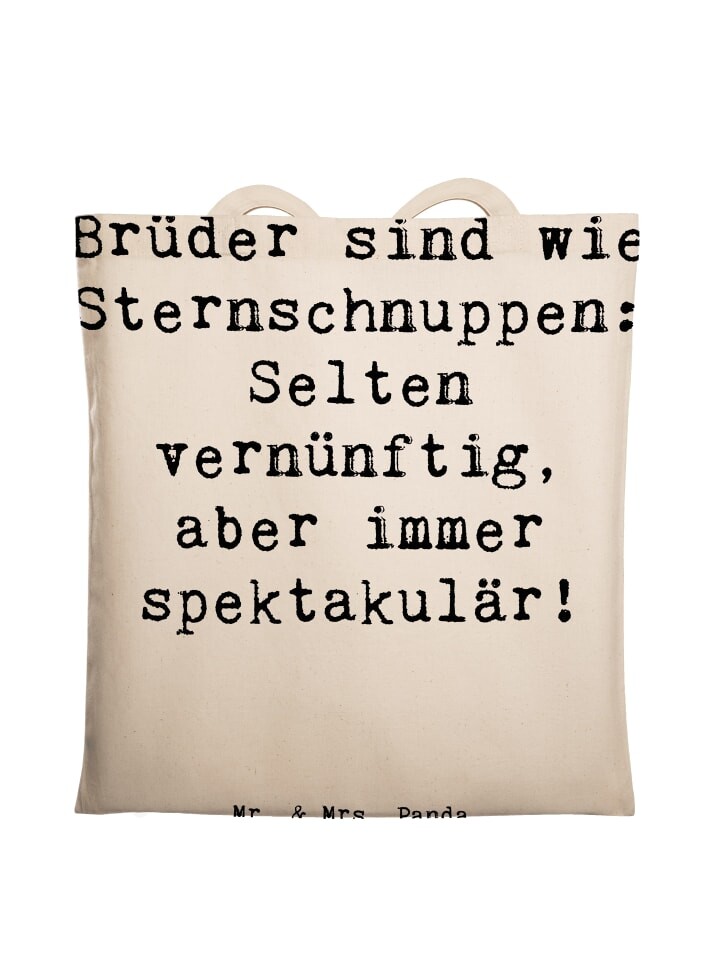 Сумка для переноски Mr & Mrs Panda Brüder Sternschnuppen, кремовый
Сумка для переноски Mr & Mrs Panda Brüder Sternschnuppen, кремовый