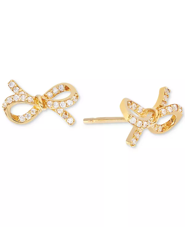 Серьги-Гвоздики в форме бантика с кубическим цирконием (3/8 карата) из 14-каратного золота на стерлинговом серебре Macy'S, gold
Серьги-Гвоздики в форме бантика с кубическим цирконием (3/8 карата) из 14-каратного золота на стерлинговом серебре Macy'S, gold