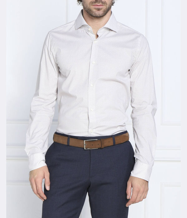 Рубашка мужская Joop! облегающего кроя хлопковая, белый
Рубашка мужская Joop! облегающего кроя хлопковая, белый