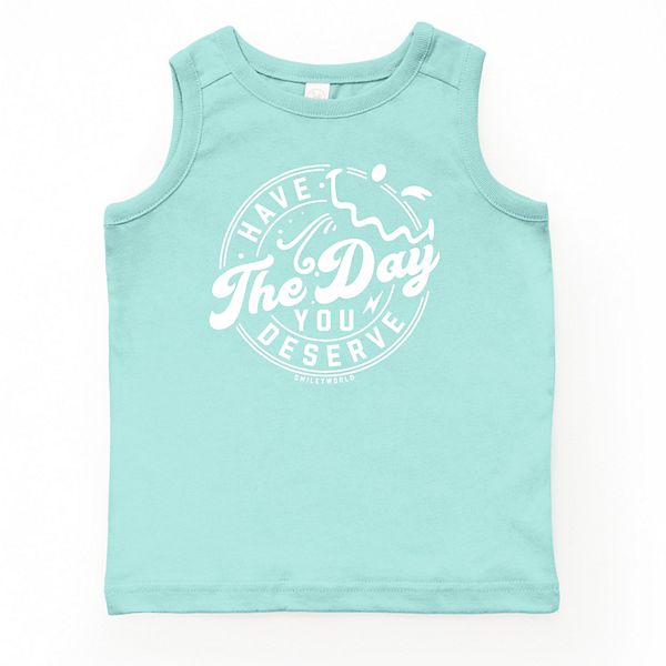 Футболка-майка Smileyworld Have the day you deserve The Juniper Shop, Seafoam
Футболка-майка Smileyworld Have the day you deserve The Juniper Shop, Seafoam