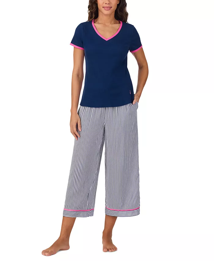 Женский укороченный комплект пижамы с принтом Cuddl Duds, мультиколор
Женский укороченный комплект пижамы с принтом Cuddl Duds, мультиколор