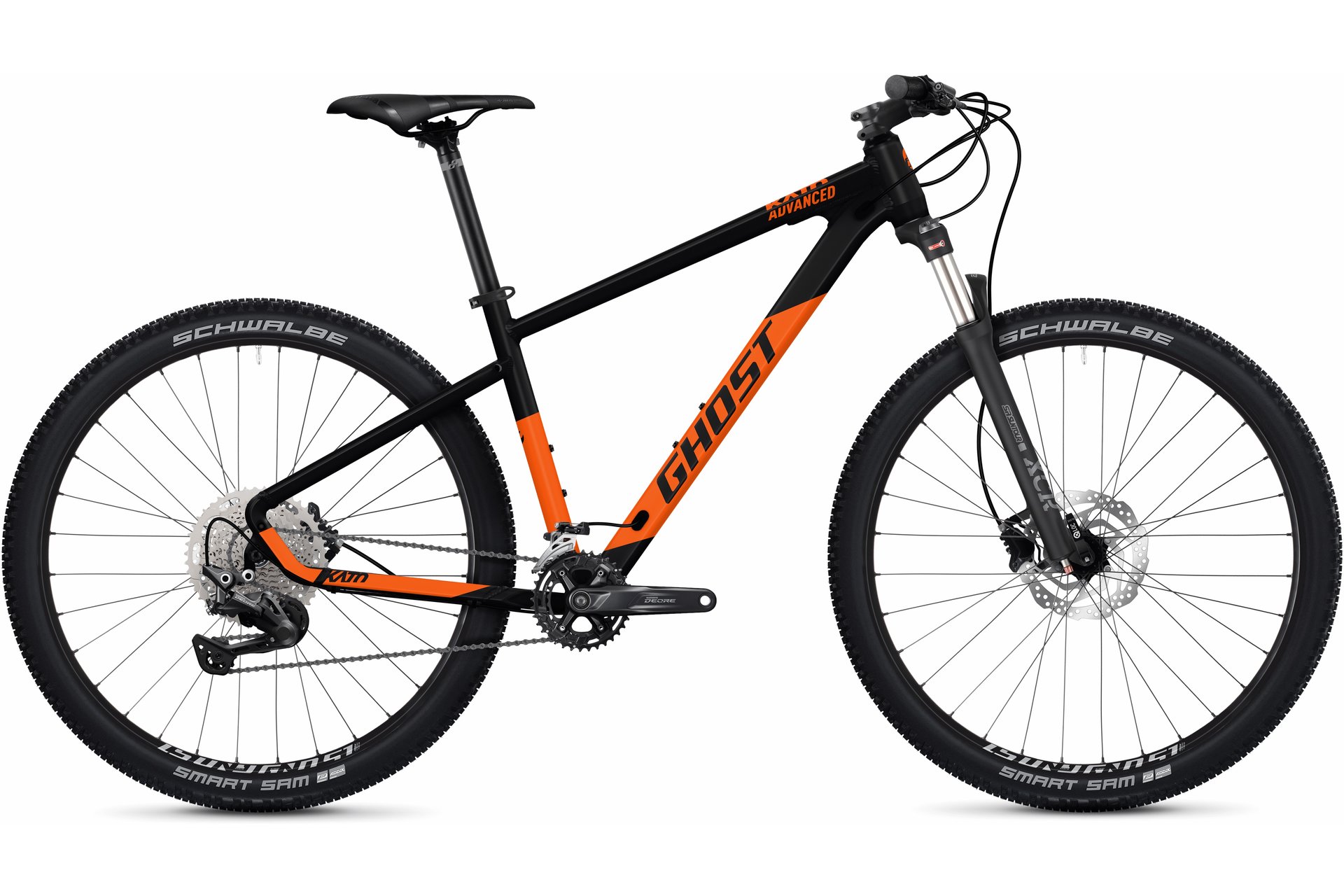 Горный велосипед Ghost Kato advanced 27.5 al - 27,5 дюймов - diamant, schwarz | black/monarch orange - matt
Горный велосипед Ghost Kato advanced 27.5 al - 27,5 дюймов - diamant, schwarz | black/monarch orange - matt