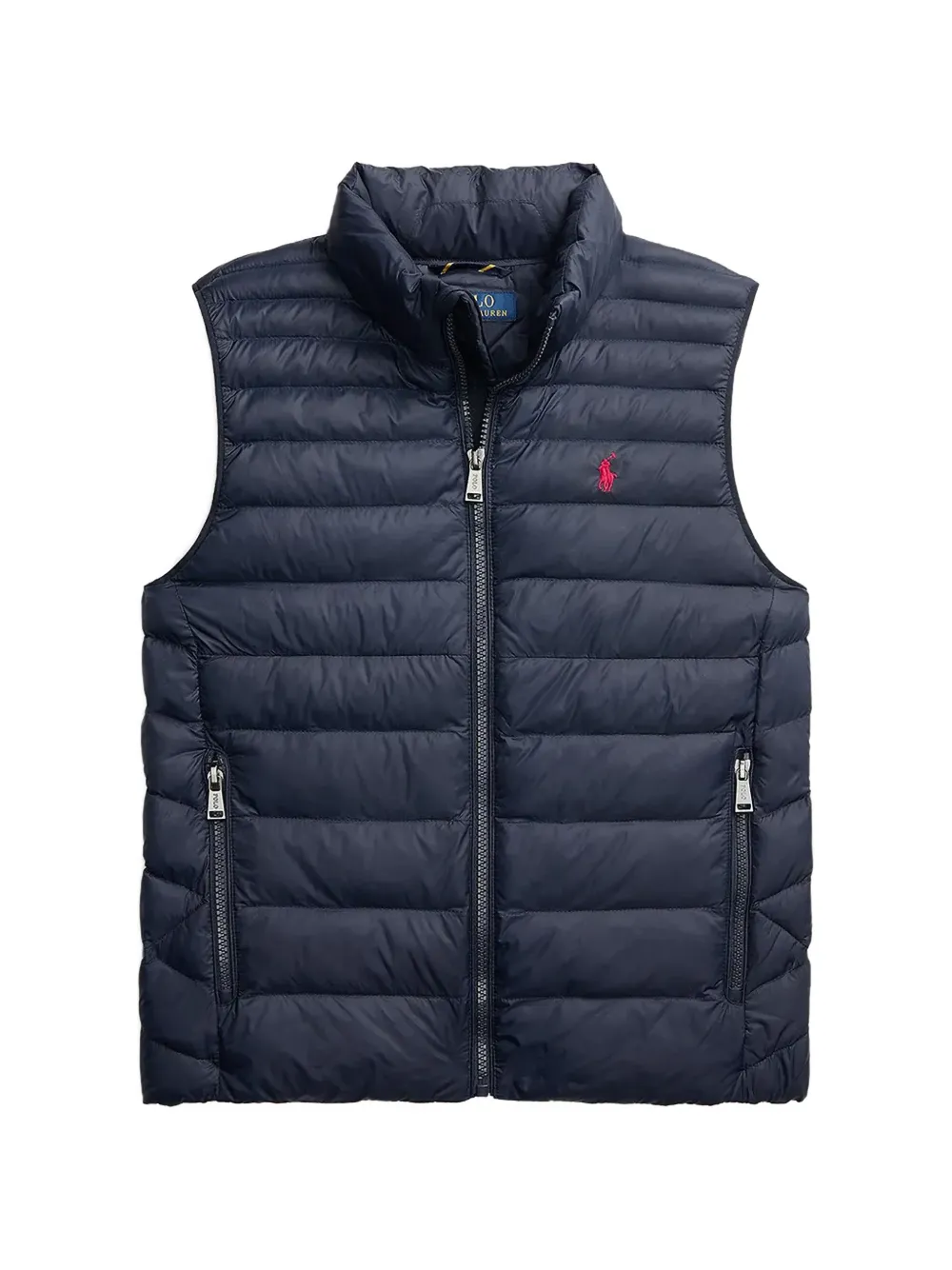 Стеганый жилет с логотипом Polo Ralph Lauren Kids, синий
Стеганый жилет с логотипом Polo Ralph Lauren Kids, синий