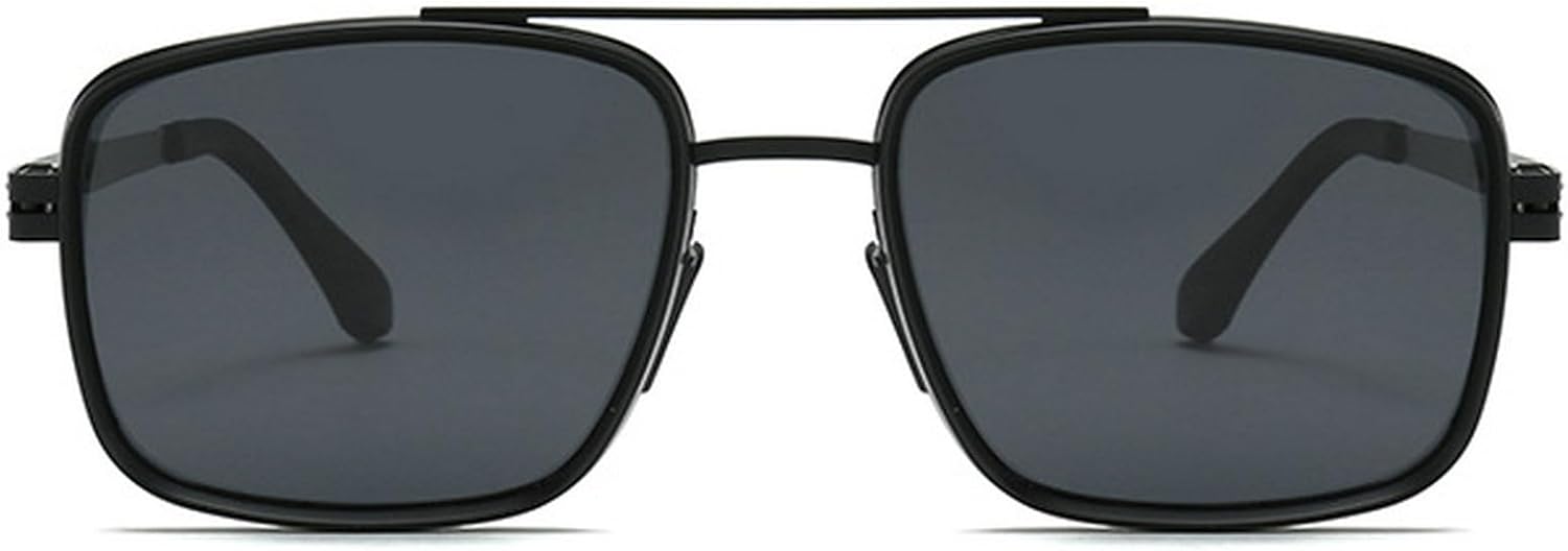 Модные квадратные солнцезащитные очки для мужчин и женщин, очки-пилот, солнцезащитные очки для вождения на открытом воздухе, защита от ультрафиолета UV400 mincl, Black
Модные квадратные солнцезащитные очки для мужчин и женщин, очки-пилот, солнцезащитные очки для вождения на открытом воздухе, защита от ультрафиолета UV400 mincl, Black