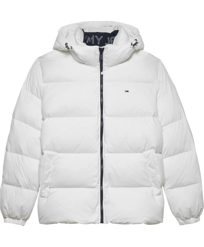 Водоотталкивающая пуховая куртка с капюшоном Tommy Jeans, белый
Водоотталкивающая пуховая куртка с капюшоном Tommy Jeans, белый