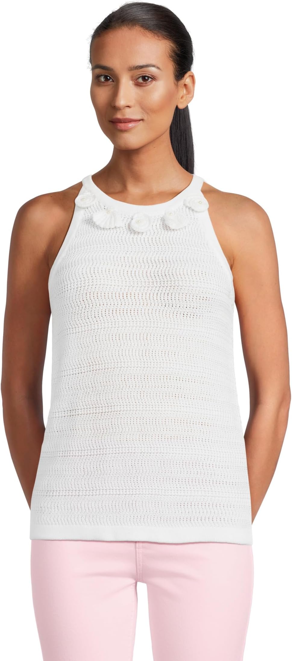 Топ Lilly Pulitzer Emra Sweater Tank, цвет Resort White
Топ Lilly Pulitzer Emra Sweater Tank, цвет Resort White
