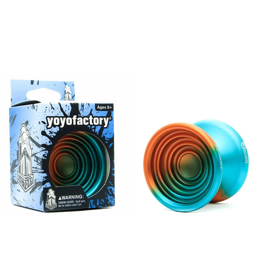 Металлический YoYo YoYoFactory Bullseye Orange Teal Fade
Металлический YoYo YoYoFactory Bullseye Orange Teal Fade