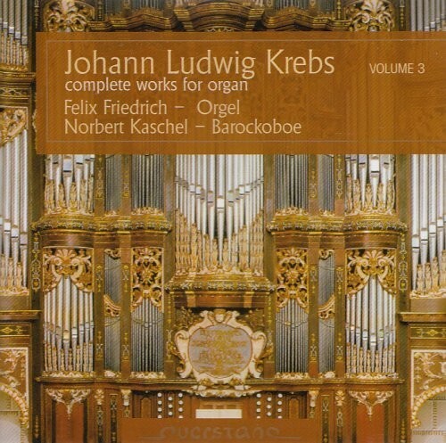 CD диск Krebs / Friedrich / Kaschel: V3: Complete Works for Organ
CD диск Krebs / Friedrich / Kaschel: V3: Complete Works for Organ