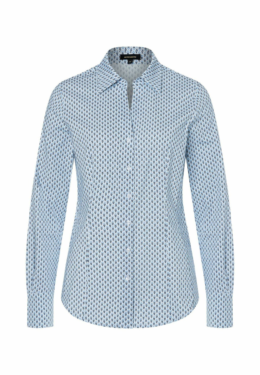 Блузка на пуговицах PRINTED BILLA More & More, светло-голубой
Блузка на пуговицах PRINTED BILLA More & More, светло-голубой