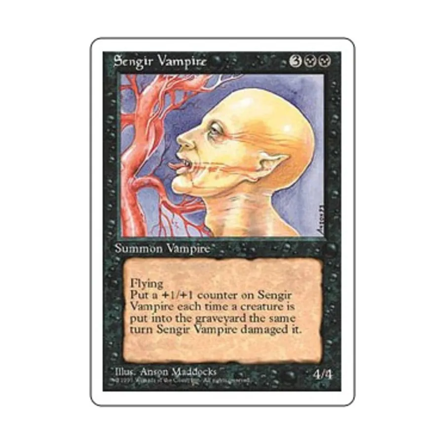 CCG Сенгир Вампир (U), MTG - 4th Edition
CCG Сенгир Вампир (U), MTG - 4th Edition