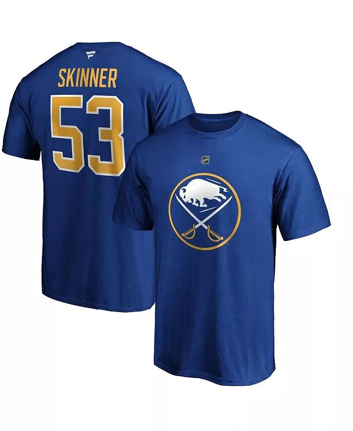 Мужская футболка Jeff Skinner Royal Buffalo Sabers с аутентичным именем и номером Stack Fanatics, синий
Мужская футболка Jeff Skinner Royal Buffalo Sabers с аутентичным именем и номером Stack Fanatics, синий