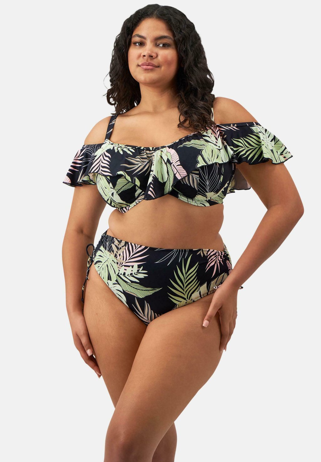 Верх бикини TROPICAL RETREAT Elomi, черный 
Верх бикини TROPICAL RETREAT Elomi, черный