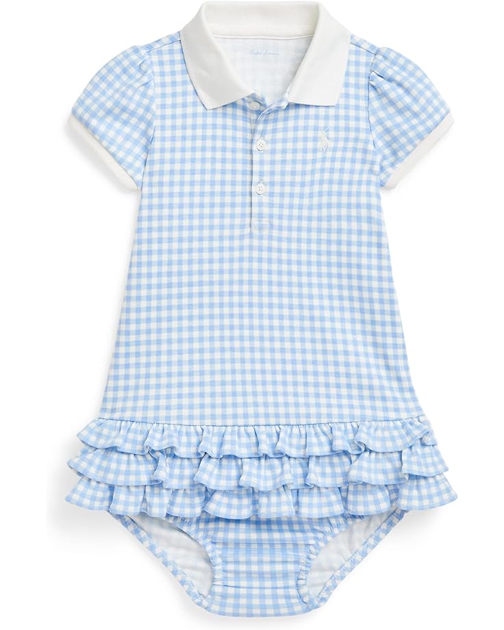 Платье Polo Ralph Lauren Kids Gingham Cotton Polo Dress & Bloomer, цвет Blue Baby Gingham/Nevis Pony Player
Платье Polo Ralph Lauren Kids Gingham Cotton Polo Dress & Bloomer, цвет Blue Baby Gingham/Nevis Pony Player