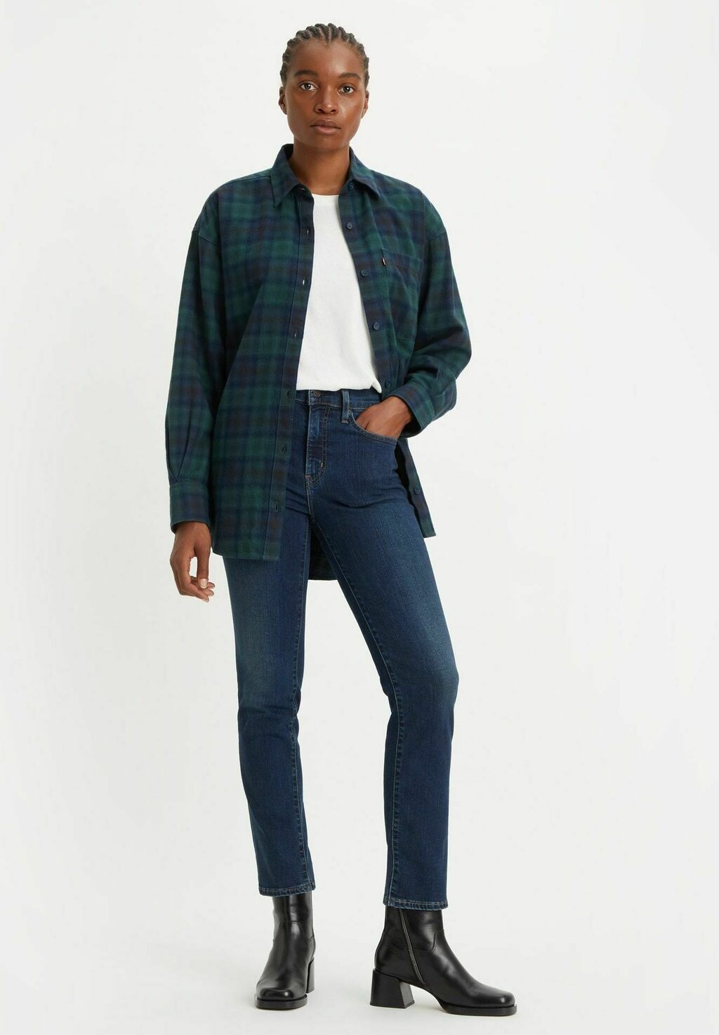 Узкие джинсы темно-синего цвета Levi's, темно-синий
Узкие джинсы темно-синего цвета Levi's, темно-синий