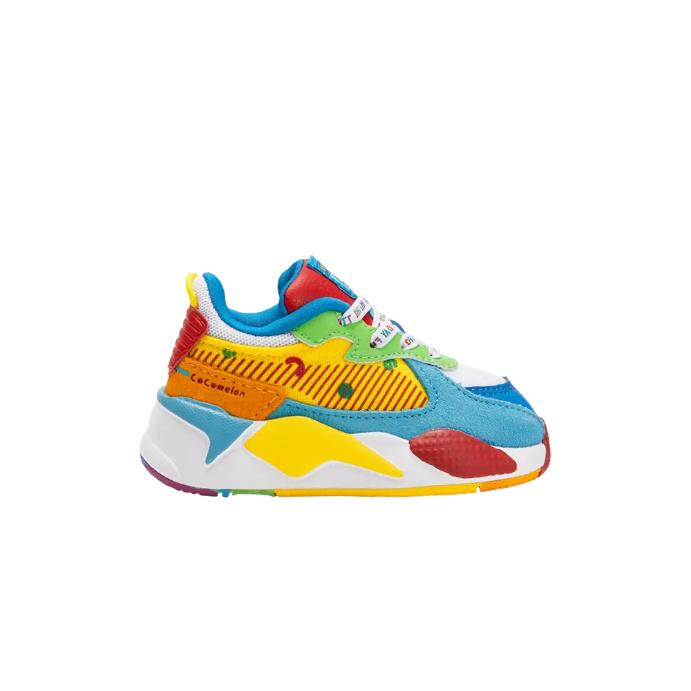 Кроссовки Cocomelon x RS-X Infant Puma, мультиколор
Кроссовки Cocomelon x RS-X Infant Puma, мультиколор