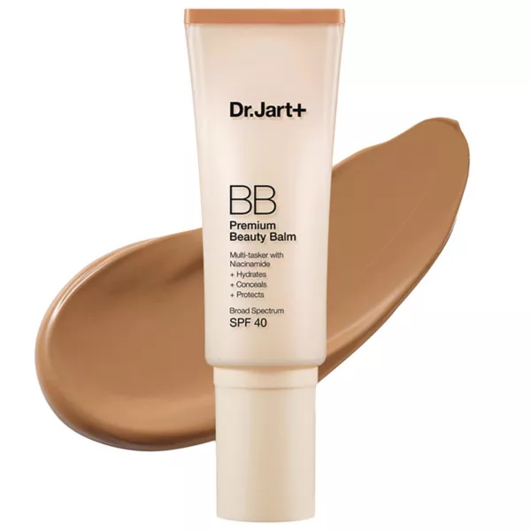 Премиальный увлажняющий тональный крем BB с ниацинамидом и SPF 40 Dr. Jart, цвет medium tan
Премиальный увлажняющий тональный крем BB с ниацинамидом и SPF 40 Dr. Jart, цвет medium tan