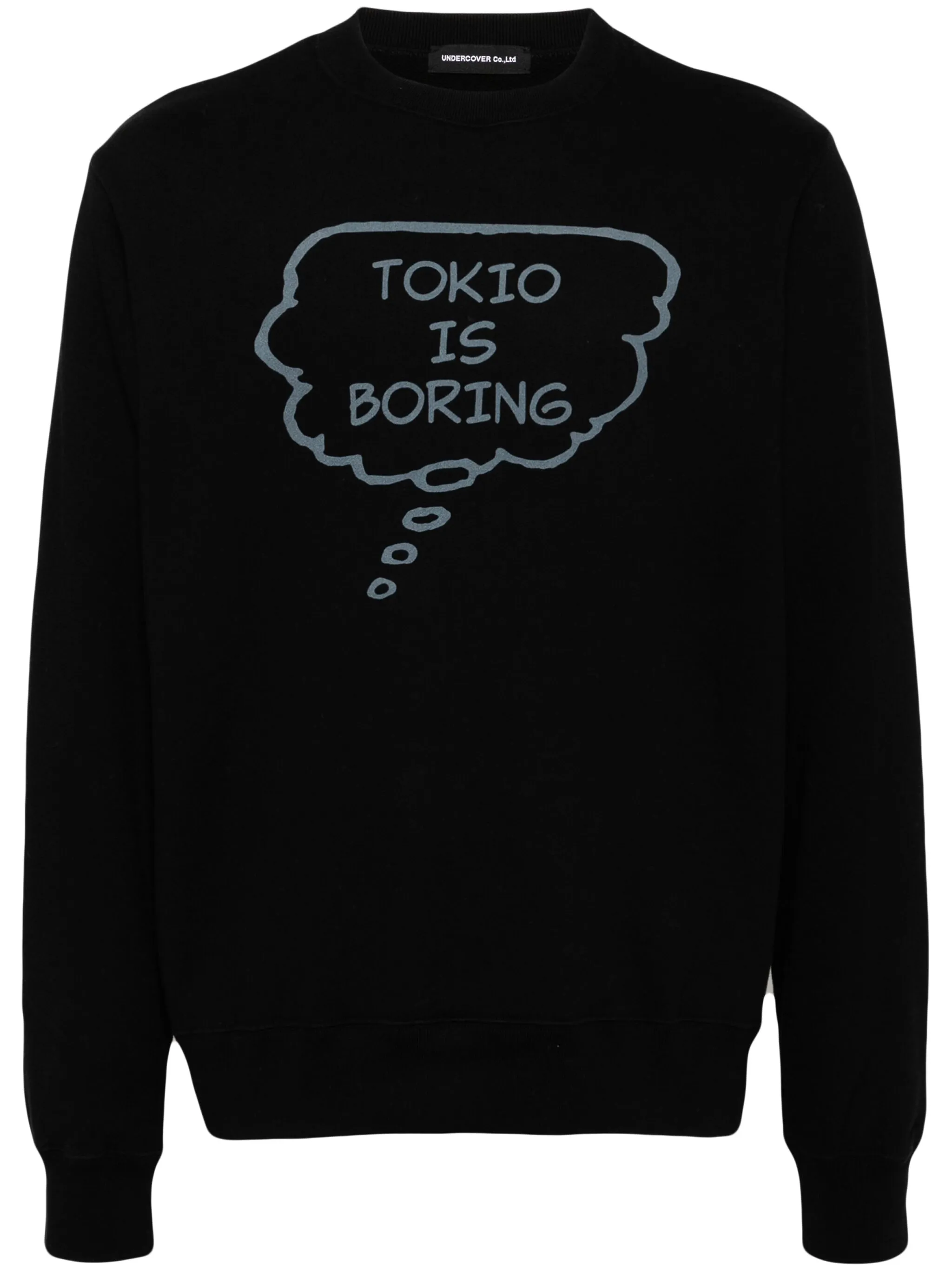 Толстовка с графичным принтом Undercover, черный
Толстовка с графичным принтом Undercover, черный