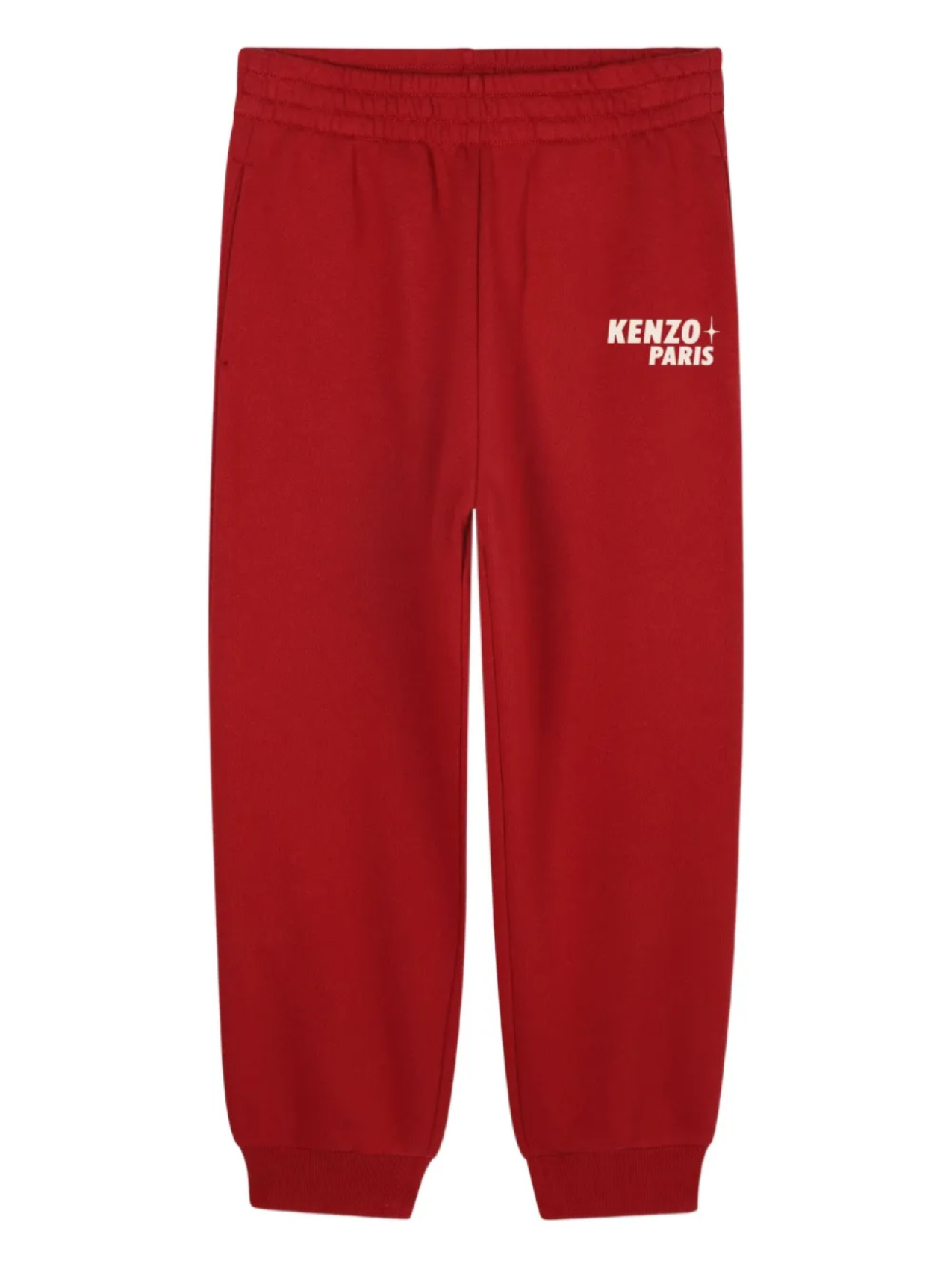 Kenzo Kids спортивные брюки с эластичным поясом, красный 
Kenzo Kids спортивные брюки с эластичным поясом, красный