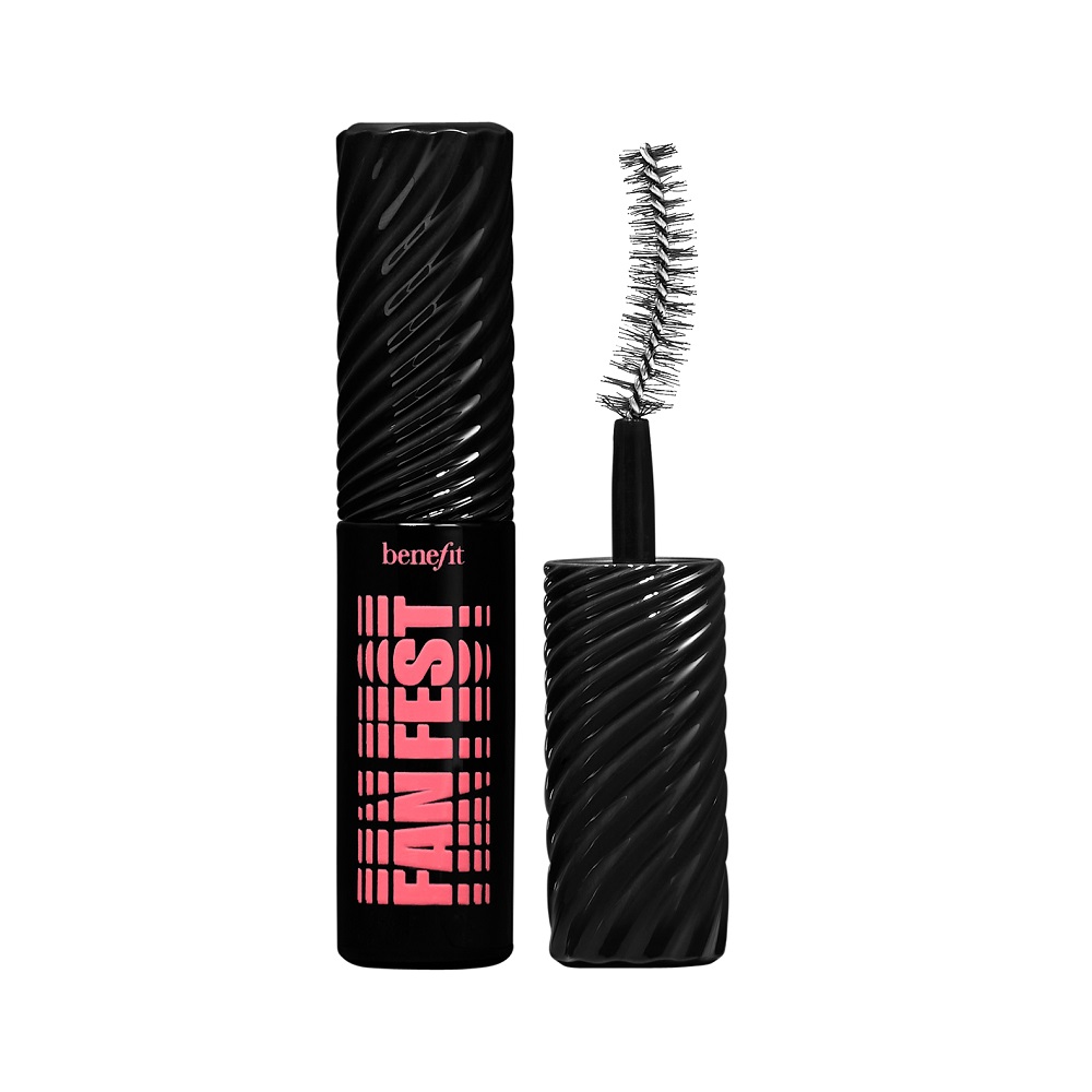 Тушь для ресниц, придающая объем и утолщающая ресницы fan fest mascara Benefit Cosmetics, цвет mini black, вес 4 гр.
Тушь для ресниц, придающая объем и утолщающая ресницы fan fest mascara Benefit Cosmetics, цвет mini black, вес 4 гр.