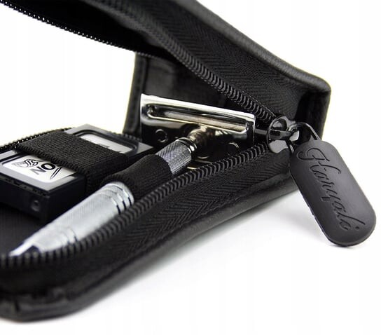 Стальной футляр для бритвы с лезвиями бритвы, inna
Стальной футляр для бритвы с лезвиями бритвы, inna