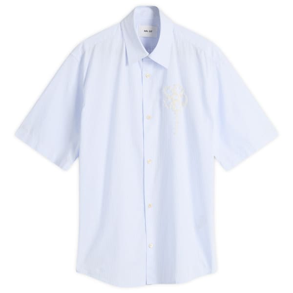 Футболка с коротким рукавом и вышивкой в виде цветов "Фредди" Nn07, синий stripe
Футболка с коротким рукавом и вышивкой в виде цветов "Фредди" Nn07, синий stripe