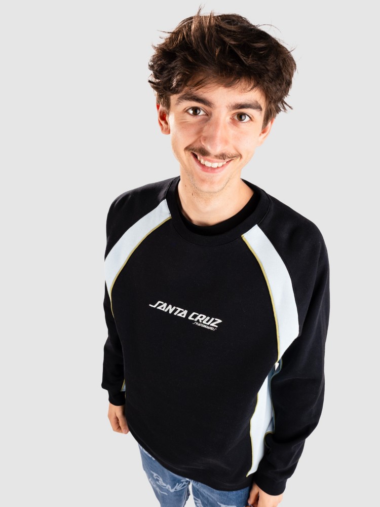 Свитер Santa Cruz Strip Front Racer Crew Sweater, fresh blue/black
Свитер Santa Cruz Strip Front Racer Crew Sweater, fresh blue/black