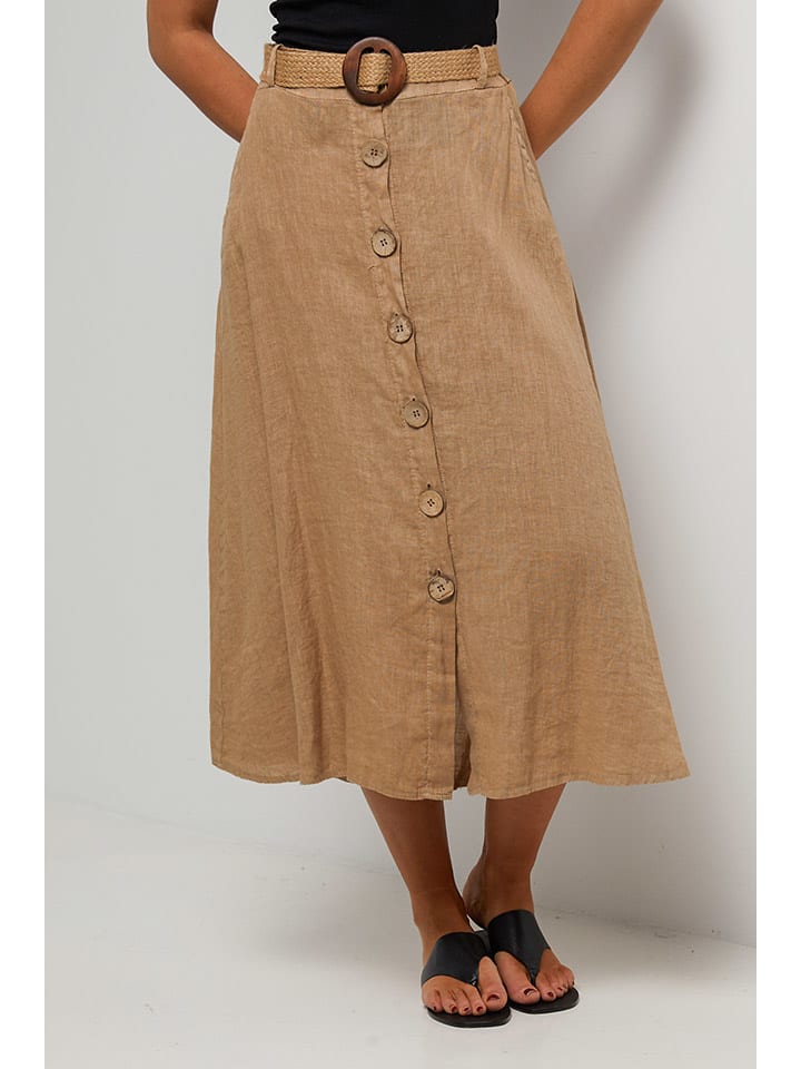 Le Monde du Lin Юбка светло-коричневого цвета
Le Monde du Lin Юбка светло-коричневого цвета