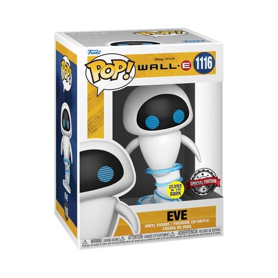 Funko POP! Эксклюзивная, коллекционная фигурка Disney, Wall-E, Eve
Funko POP! Эксклюзивная, коллекционная фигурка Disney, Wall-E, Eve