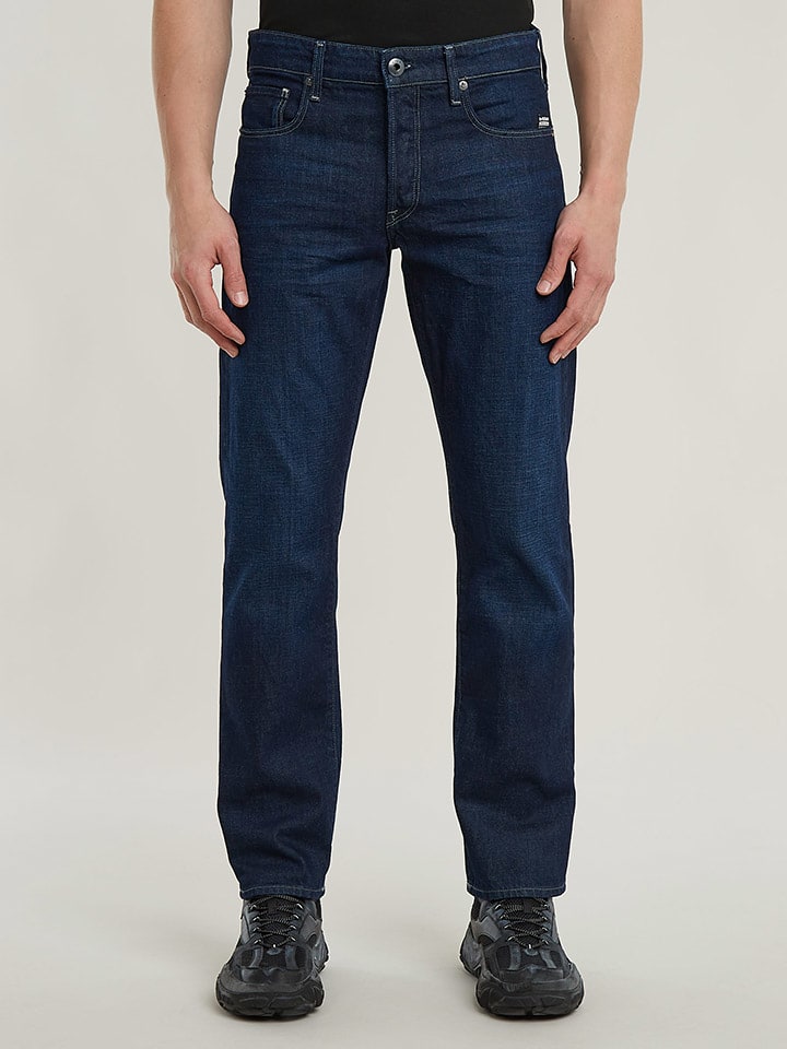 G-Star Джинсы "3301" - стандартный крой - темно-синего цвета
G-Star Джинсы "3301" - стандартный крой - темно-синего цвета