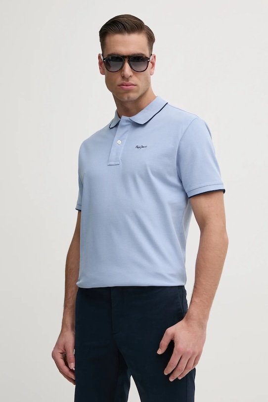 Хлопковая поло Hans Pepe Jeans, синий
Хлопковая поло Hans Pepe Jeans, синий