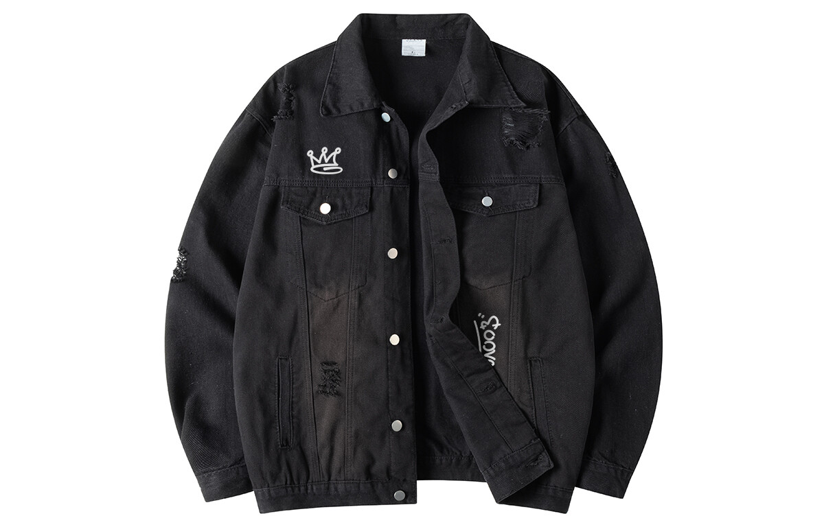 Джинсовая куртка унисекс Eooven, Черный/Серый
Джинсовая куртка унисекс Eooven, Черный/Серый