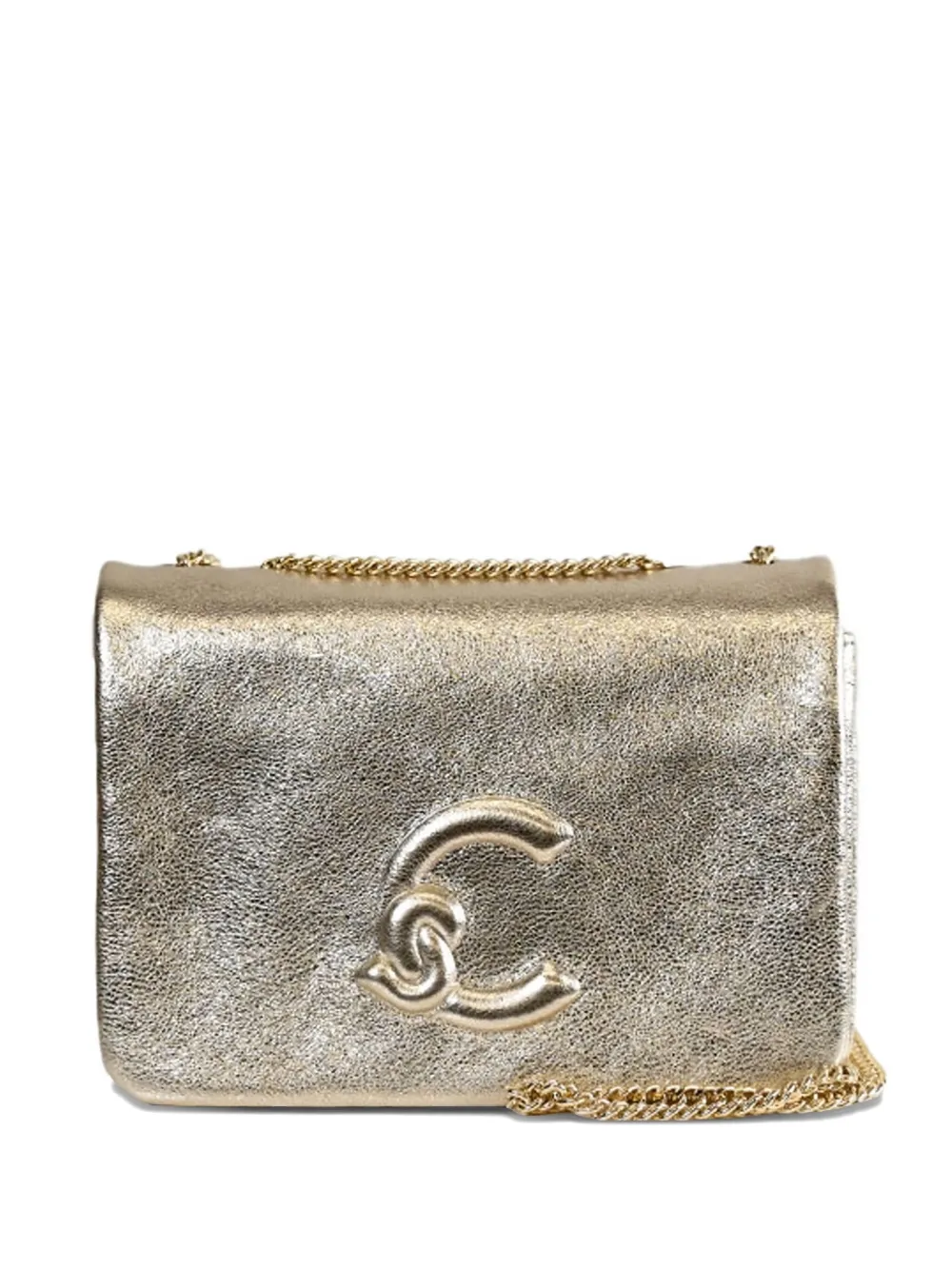 Мини-сумка с металлическим логотипом Coccinelle, золотой
Мини-сумка с металлическим логотипом Coccinelle, золотой