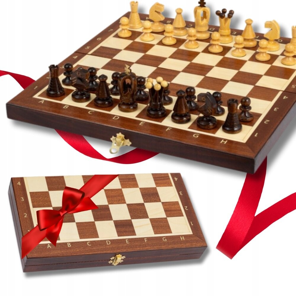 ДЕРЕВЯННЫЕ ШАХМАТЫ во вставке 35см - РОЖДЕСТВЕНСКИЙ ПОДАРОК мужчине Inna marka
ДЕРЕВЯННЫЕ ШАХМАТЫ во вставке 35см - РОЖДЕСТВЕНСКИЙ ПОДАРОК мужчине Inna marka