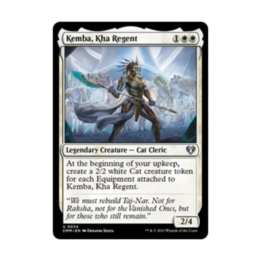 CCG Кемба, Кха Регент (В), MTG - Commander Masters
CCG Кемба, Кха Регент (В), MTG - Commander Masters