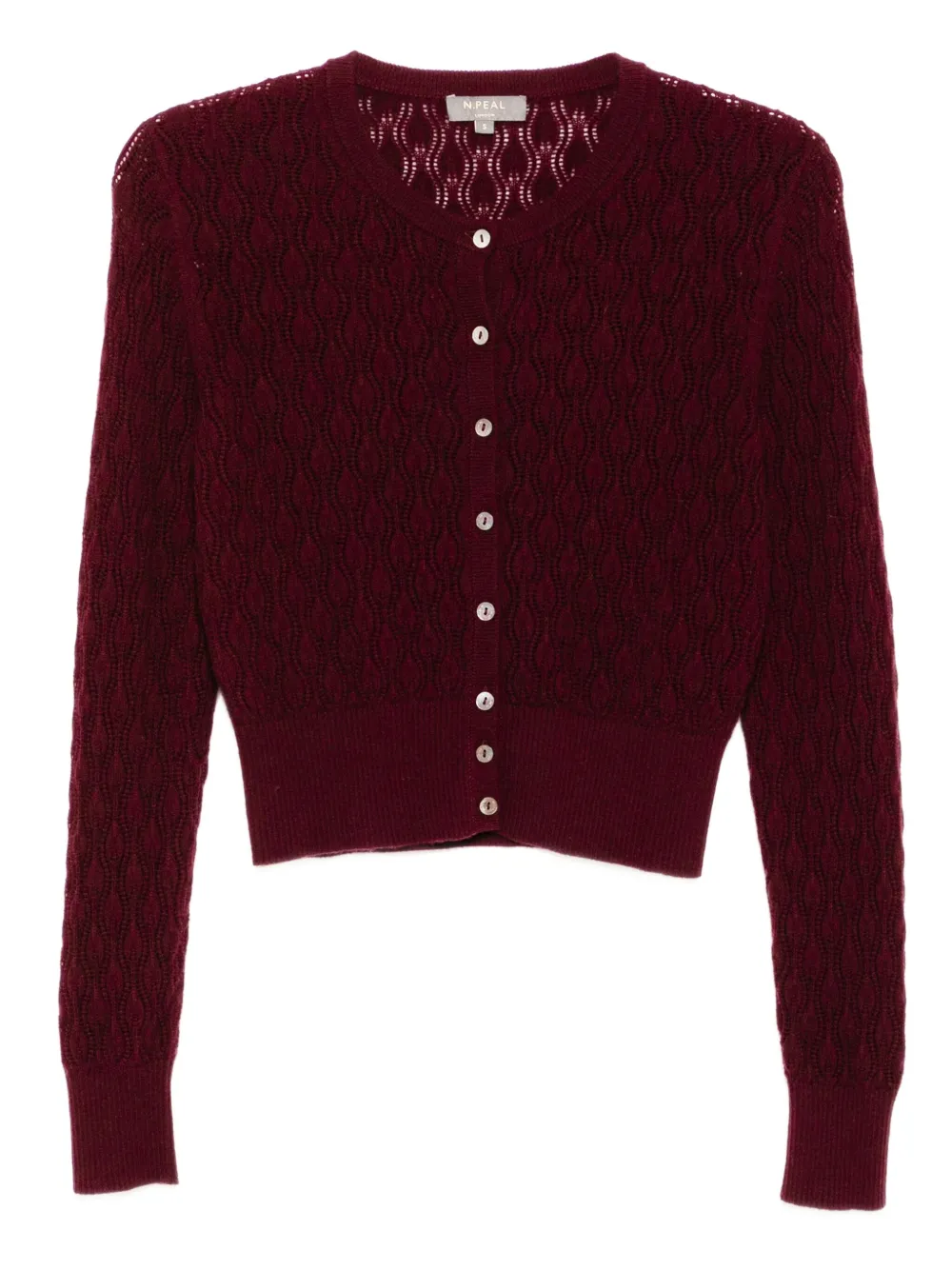Кашемировый кардиган N.Peal, красный
Кашемировый кардиган N.Peal, красный