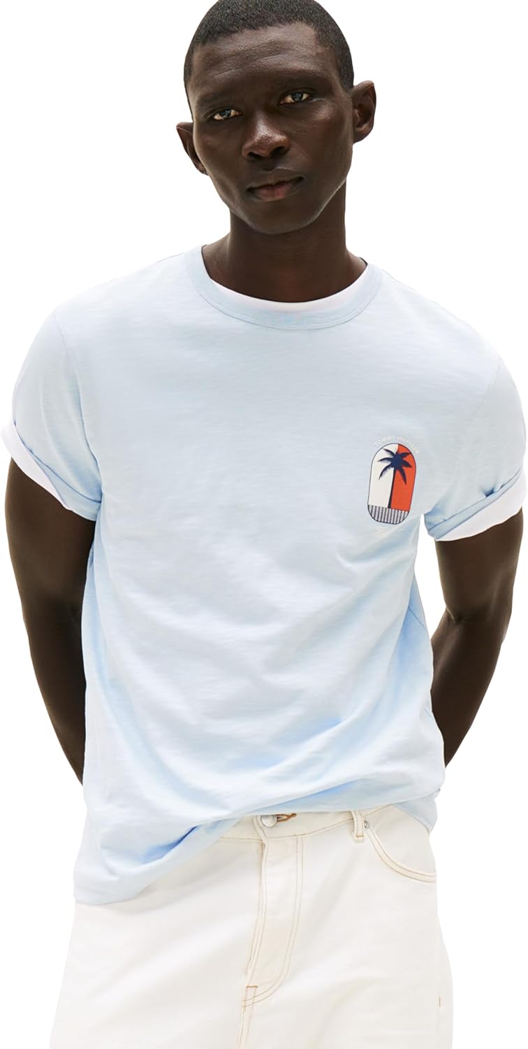 Мужские хлопковые футболки Tommy Hilfiger с коротким рукавом и летним логотипом, Breezy Blue, Синий, Мужские хлопковые футболки Tommy Hilfiger с коротким рукавом и летним логотипом, Breezy Blue
Мужские хлопковые футболки Tommy Hilfiger с коротким рукавом и летним логотипом, Breezy Blue, Синий, Мужские хлопковые футболки Tommy Hilfiger с коротким рукавом и летним логотипом, Breezy Blue