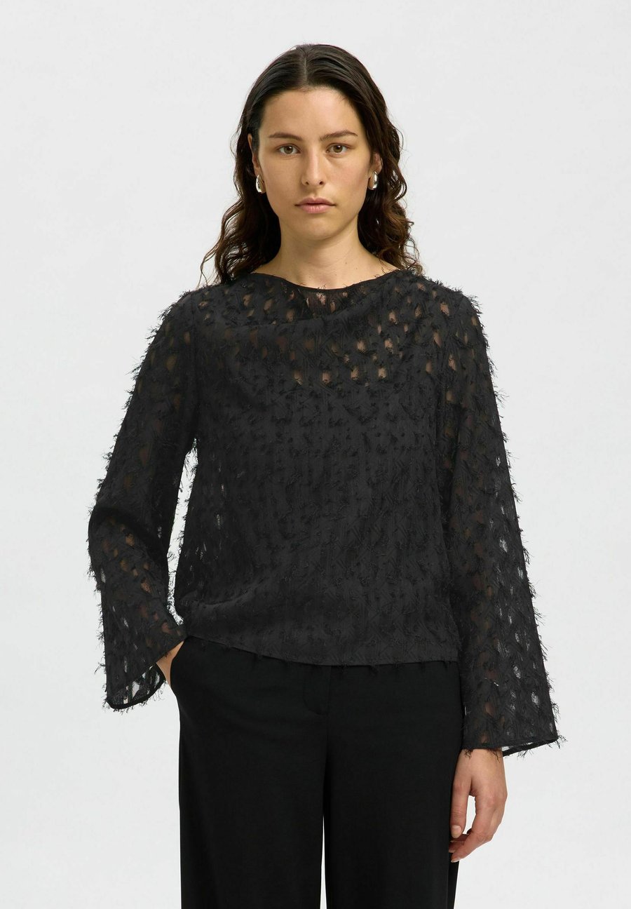Блуза Selected Femme Blouse, Black
Блуза Selected Femme Blouse, Black