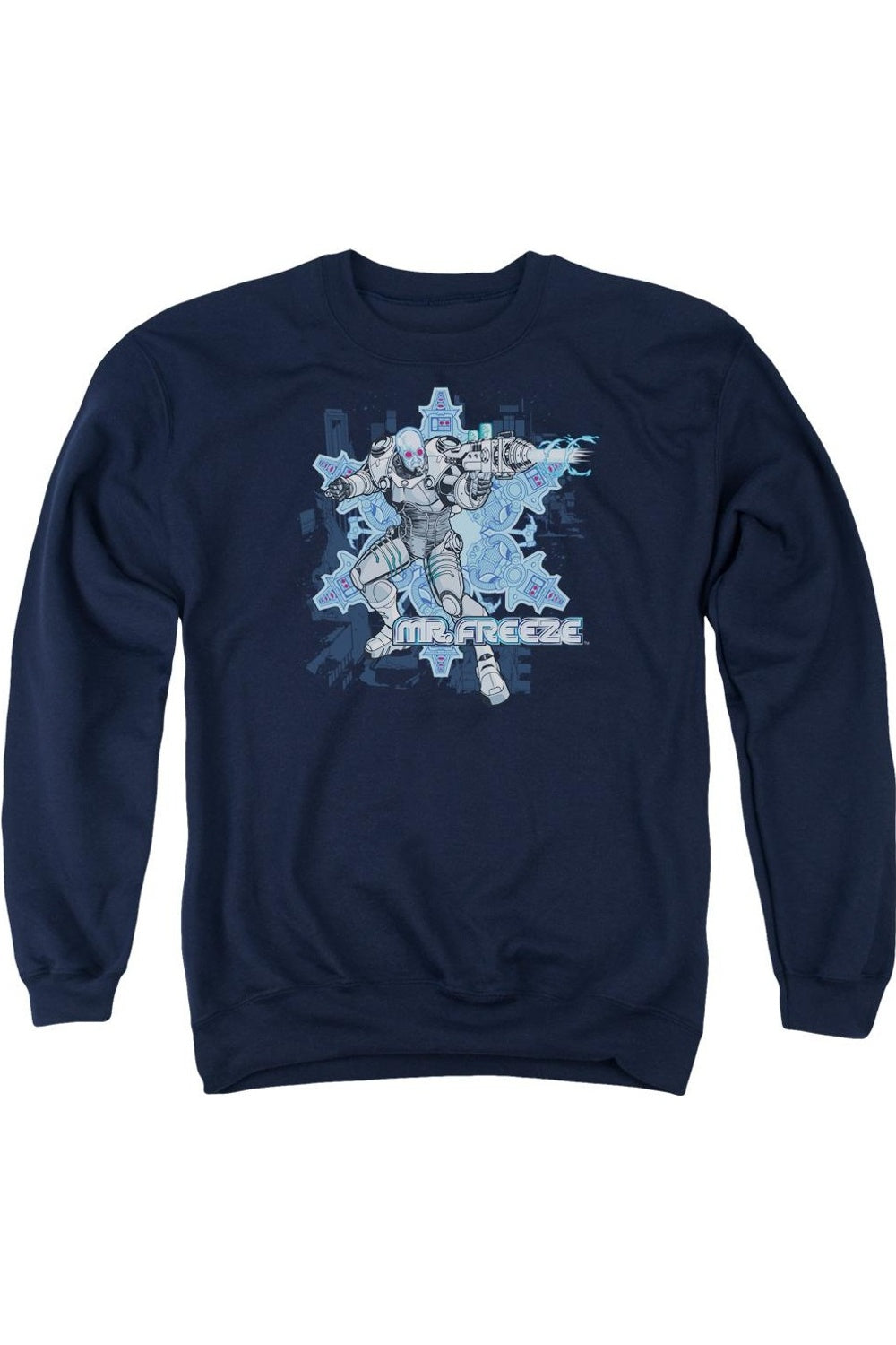 Толстовка Batman Mr Freeze для взрослых с круглым вырезом Gildan, темно-синий
Толстовка Batman Mr Freeze для взрослых с круглым вырезом Gildan, темно-синий