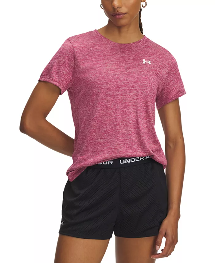 Женский топ с коротким рукавом Tech Twist Under Armour, розовый
Женский топ с коротким рукавом Tech Twist Under Armour, розовый
