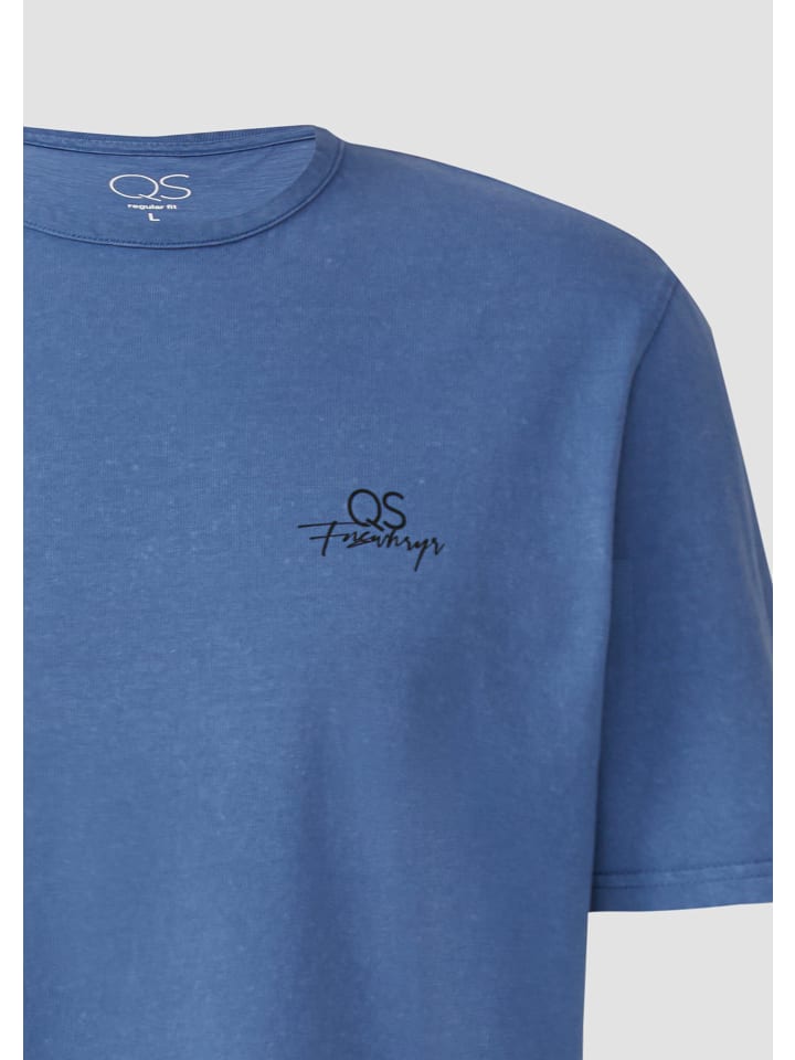 Футболка QS, синий 
Футболка QS, синий