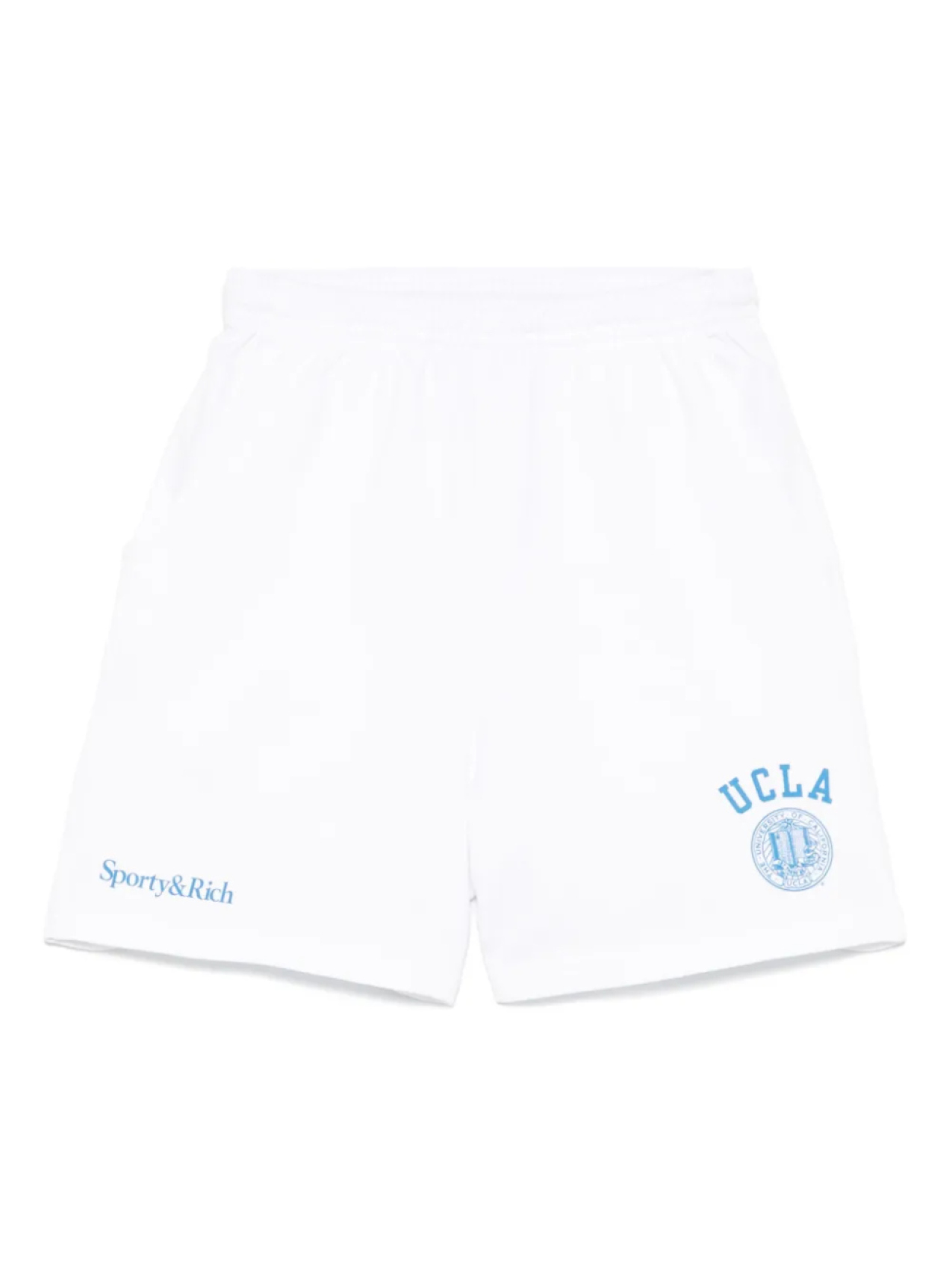 Спортивные и богатые хлопковые шорты Sporty & Rich, белый
Спортивные и богатые хлопковые шорты Sporty & Rich, белый