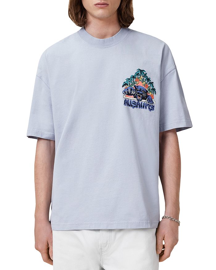 Футболка с принтом Pounce Logo ALLSAINTS, синий
Футболка с принтом Pounce Logo ALLSAINTS, синий