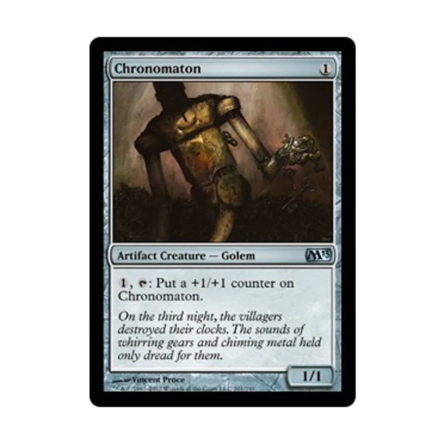 CCG Хрономатон (U), MTG - Magic 2013
CCG Хрономатон (U), MTG - Magic 2013