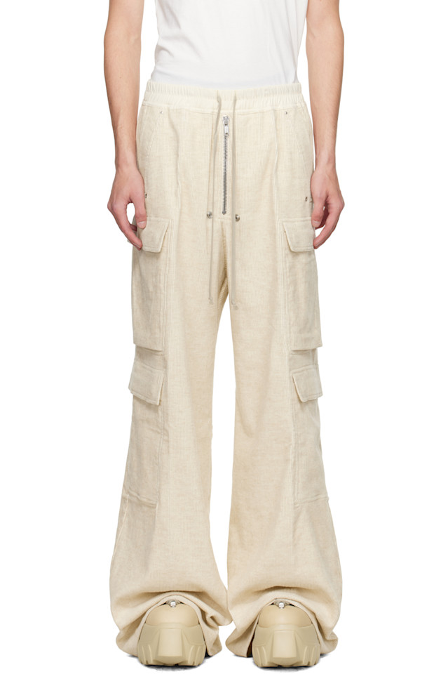 Rick Owens Брюки-Карго Off White Concordians Cargobelas
Rick Owens Брюки-Карго Off White Concordians Cargobelas