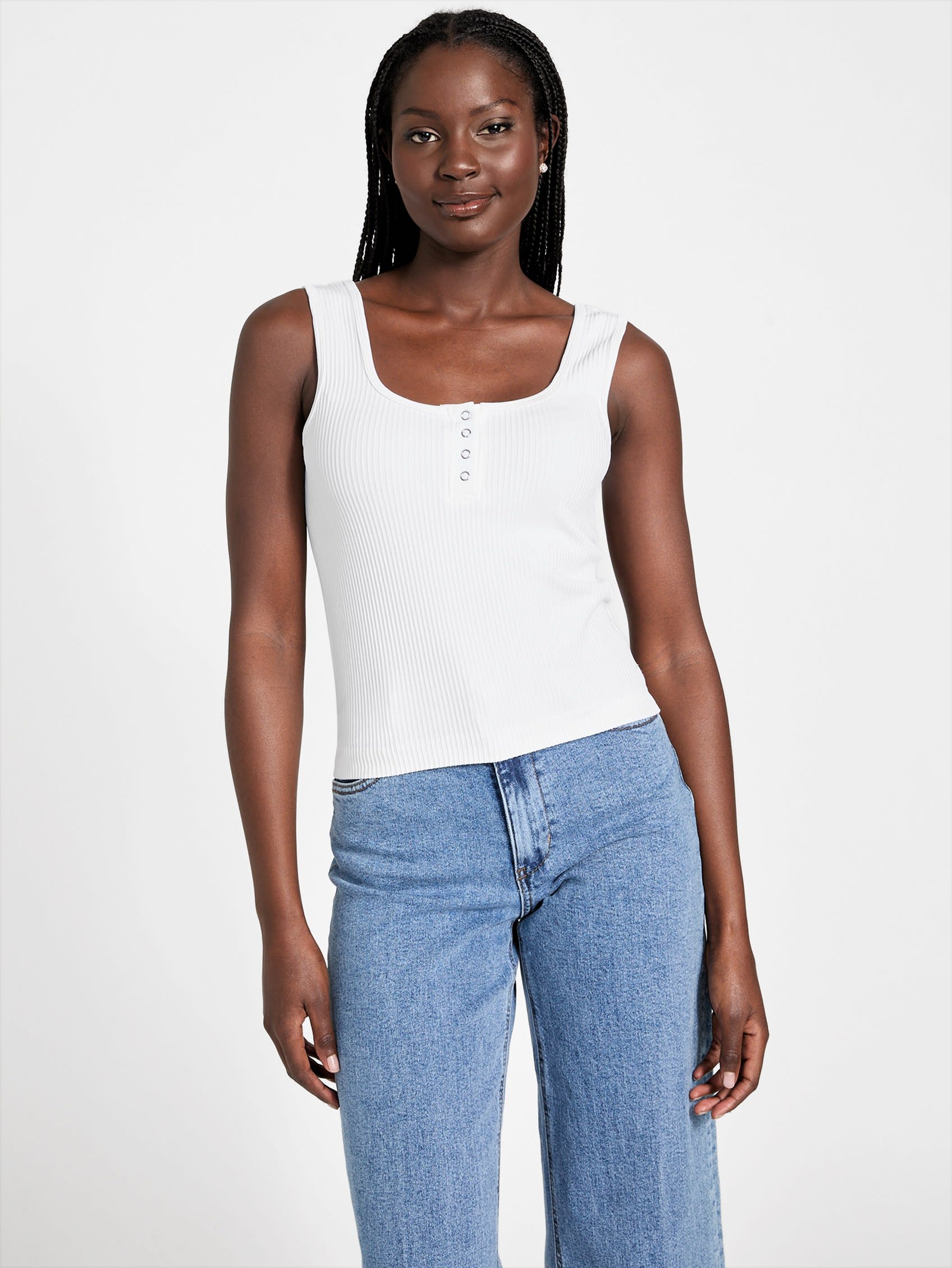 Дени бесшовный топ Guess Factory, белый
Дени бесшовный топ Guess Factory, белый