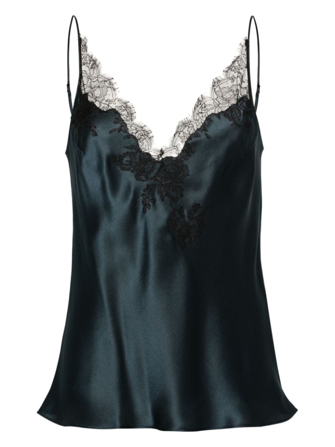 Carine Gilson топ на бретелях с V-образным вырезом, синий
Carine Gilson топ на бретелях с V-образным вырезом, синий