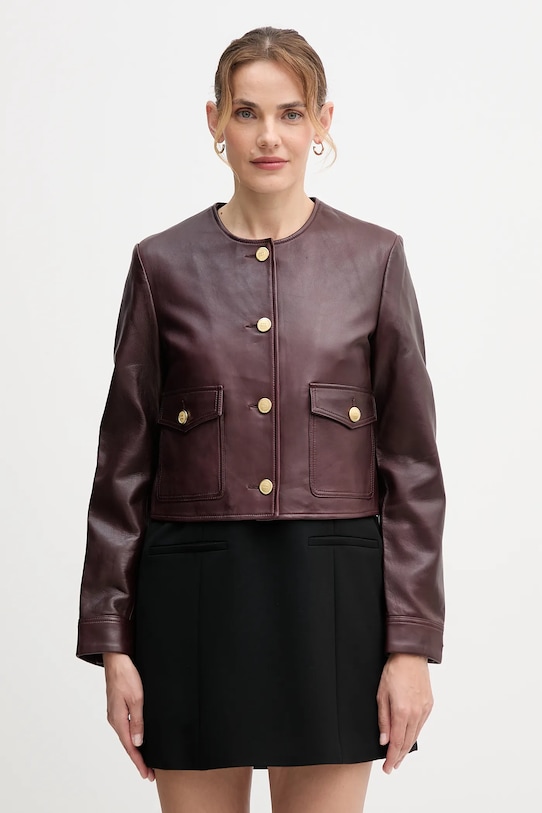 Кожаная куртка Tommy Hilfiger, бордовый
Кожаная куртка Tommy Hilfiger, бордовый