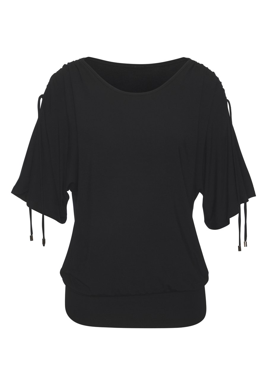 Блуза LASCANA RUNDHALS, Schwarz/Black
Блуза LASCANA RUNDHALS, Schwarz/Black