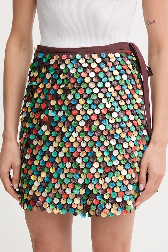 Юбка из льняной смеси Never Fully Dressed, коричневый
Юбка из льняной смеси Never Fully Dressed, коричневый