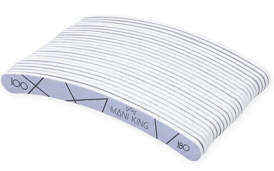 Набор напильников из 25 бананов 100/180 Mani King, ManiKing
Набор напильников из 25 бананов 100/180 Mani King, ManiKing
